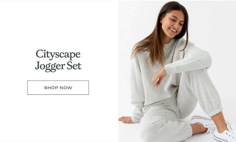 Cityscape Jogger Set