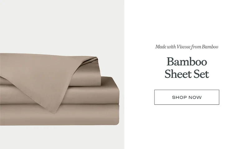 Bamboo Sheet Set made with viscose from bamboo