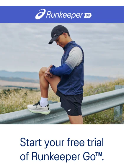 Start your free trial of Runkeeper Go