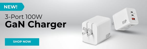 NEW 3‑Port 100W GaN Charger Shop Now