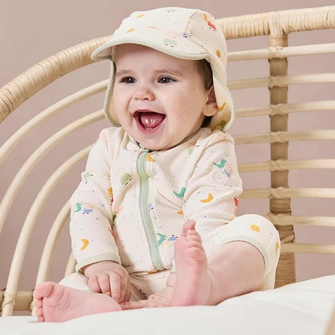 Peppa Pig One-Piece Rashguard & Hat