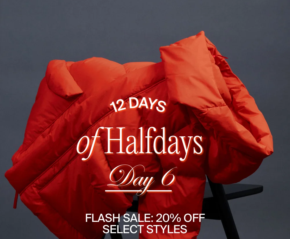 20% off select outerwear styles