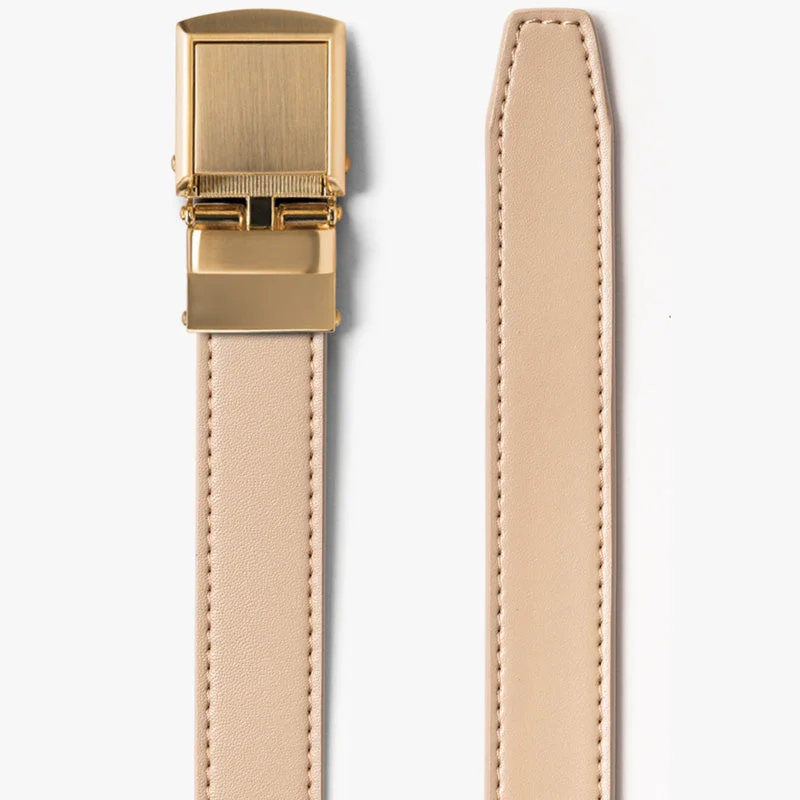 Image of Skinny Beige Belt