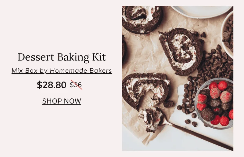 Bake Classic 100% Homemade Desserts with Mix Box