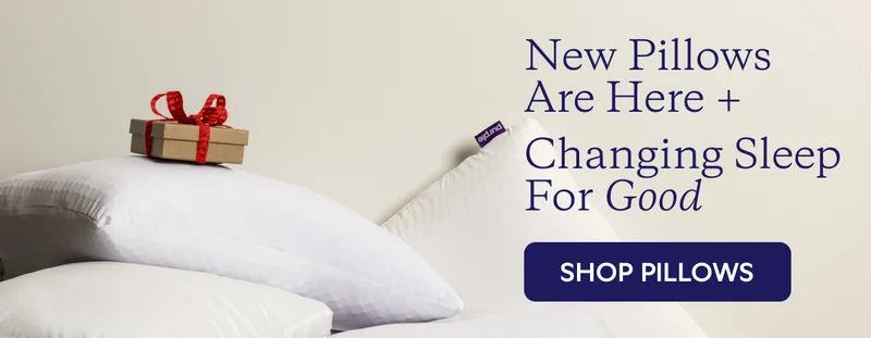 New Pillows Are Here + Changing Sleep For Good. SHOP PILLOWS