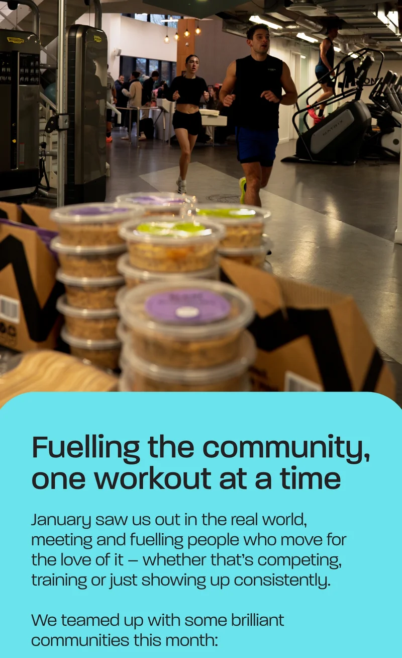 Fuelling the community, one workout at a time