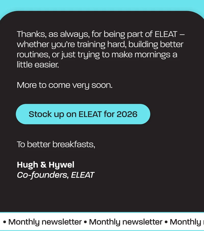 Stock up on ELEAT for 2026