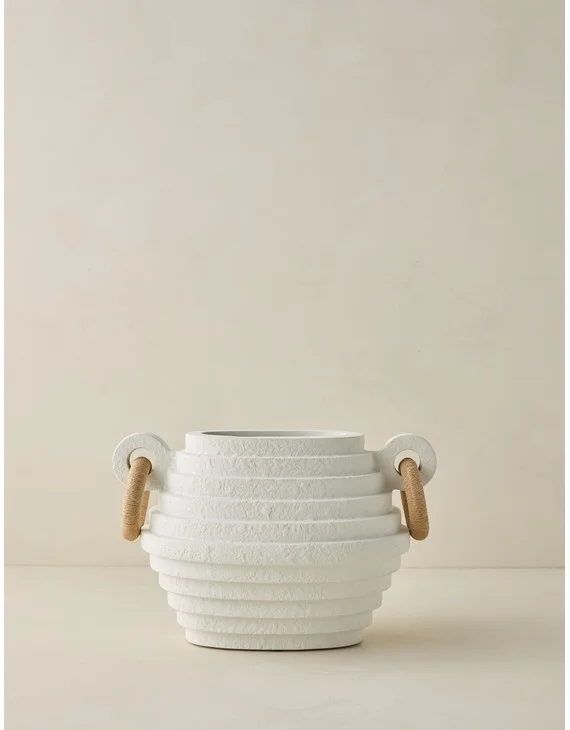 Sten Decorative Vase-White