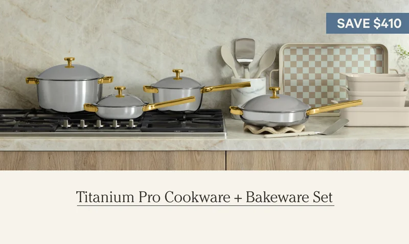 Titanium Pro Cookware + Bakeware Set