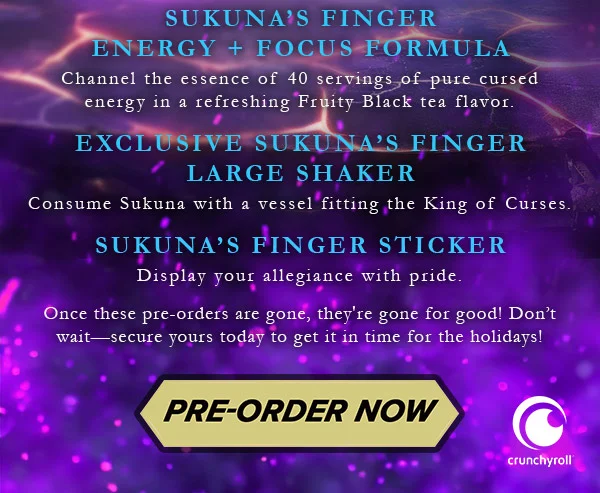 Pre-Order the Sukuna's Finger Collector's Box