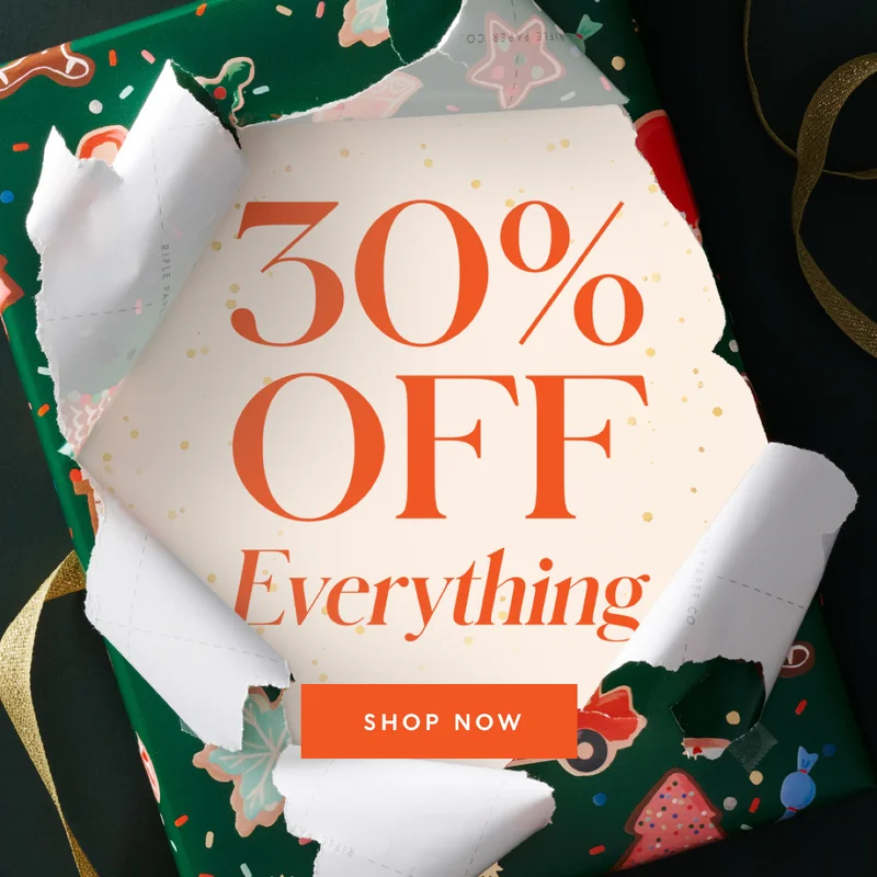 Shop 30% Off Everything