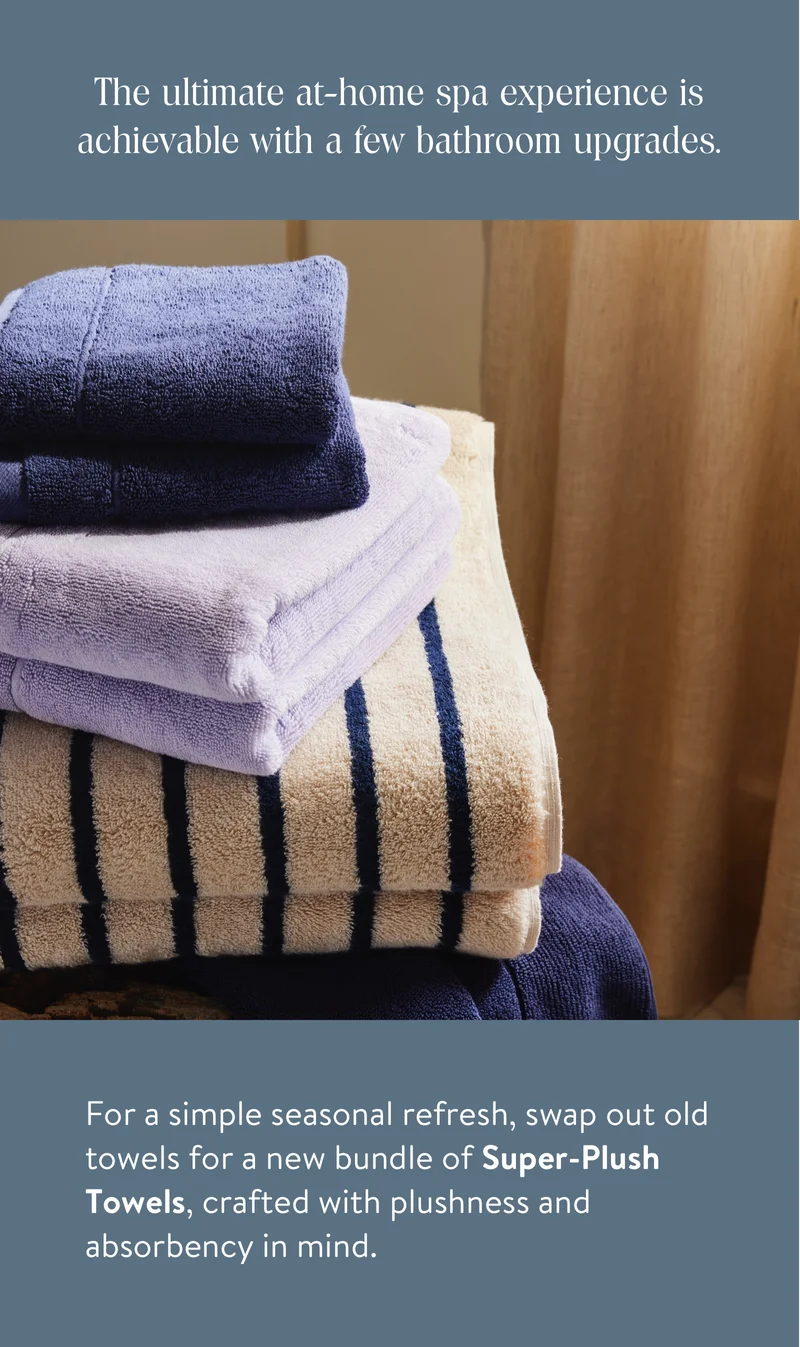 The ultimate at-home spa experience is achievable with a few bathroom upgrades.
