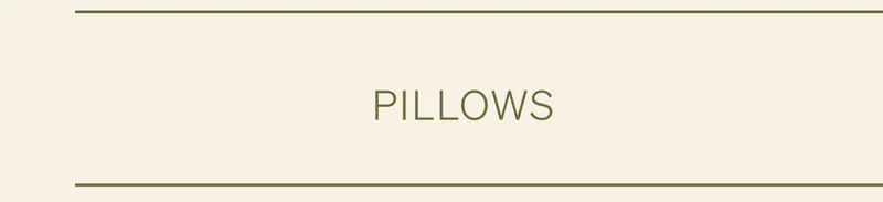 Shop Pillows