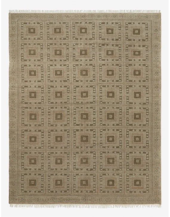 Delina Hand-Knotted Wool Rug - 9' x 12'