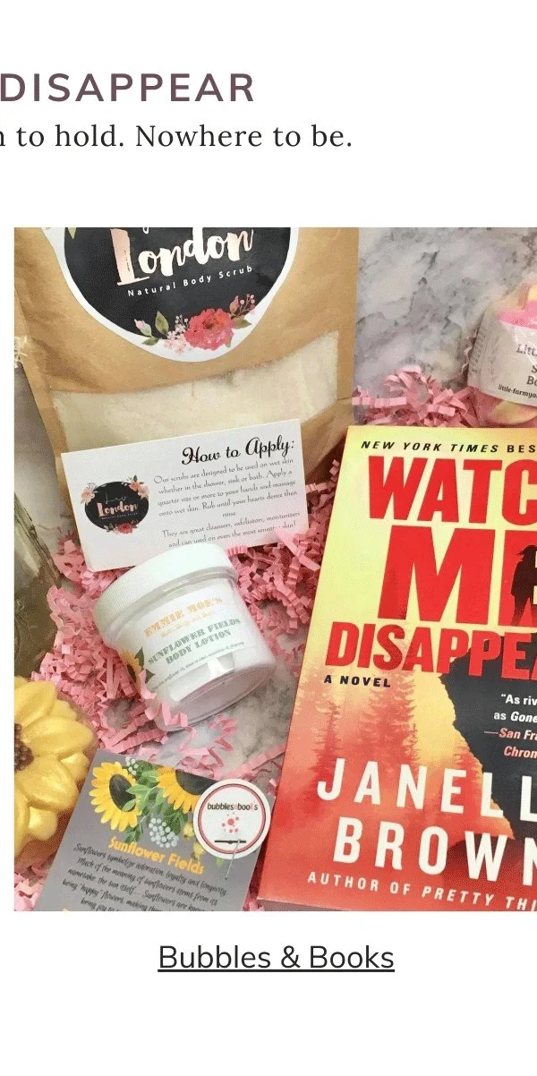 Bubbles and Books - Reading & Relaxation combined with books and luxurious handcrafted bath and body items
