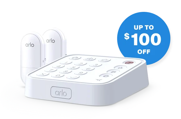Up to $100 off. Arlo Home Security System.