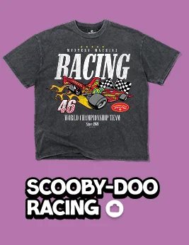 Scooby-Doo Racing Wash Tee