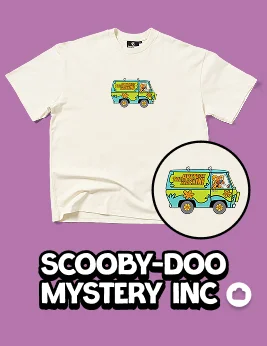 Scooby-Doo Mystery Inc Oversized Tee