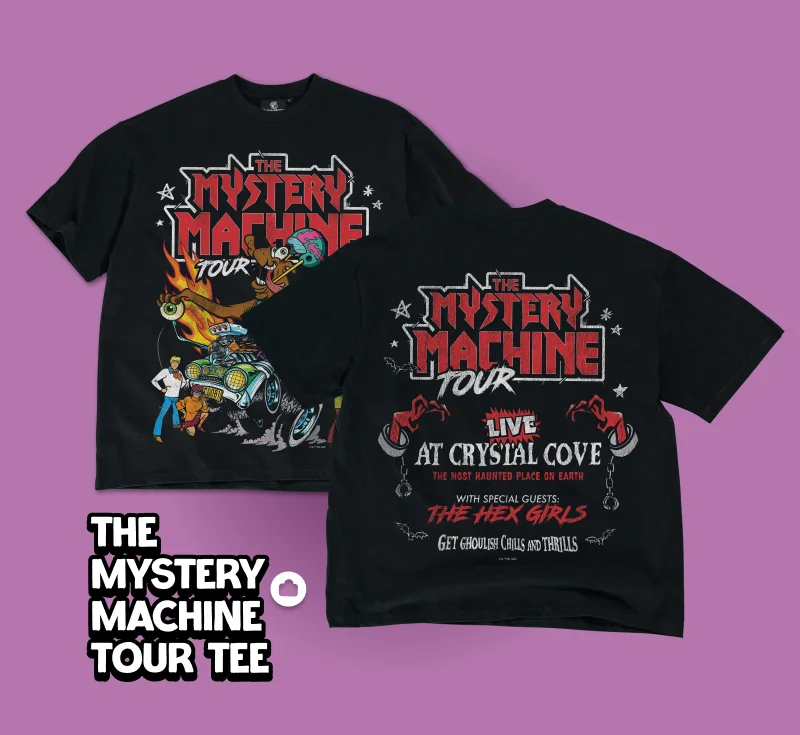 The Mystery Machine Tour Oversized Tee