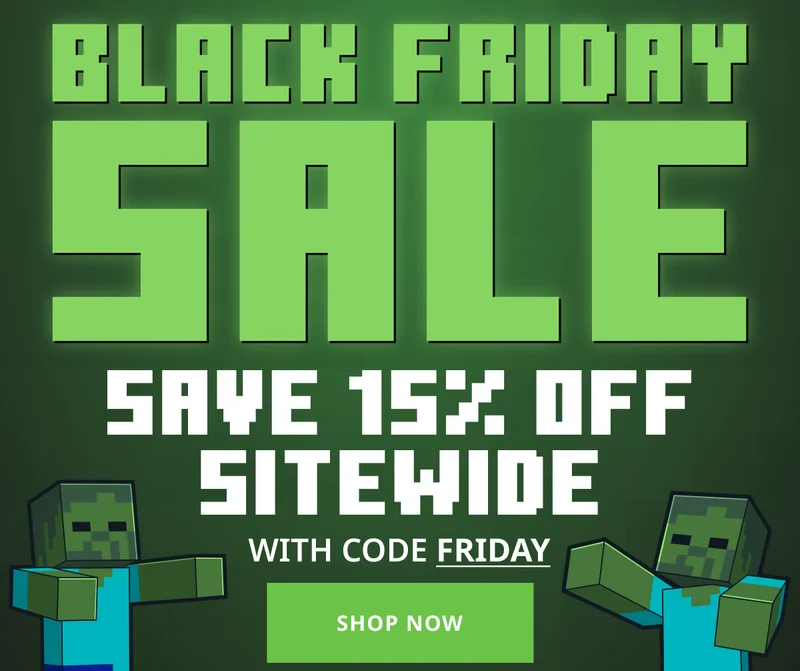 Black Friday Savings Shop 15% Off with code discount code