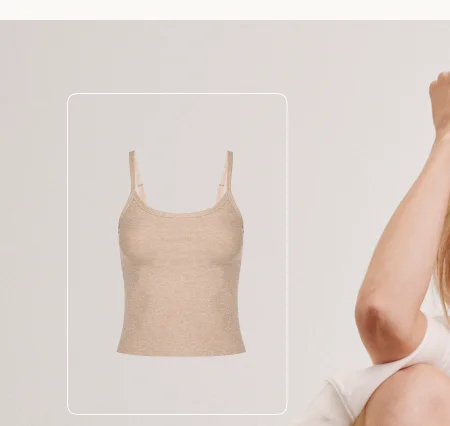 Spacedye Forever Tank in Sand Swept Heather