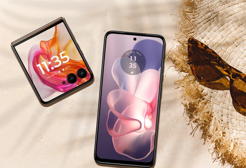 motorola razr+ 2024 and moto g power 5G - 2024