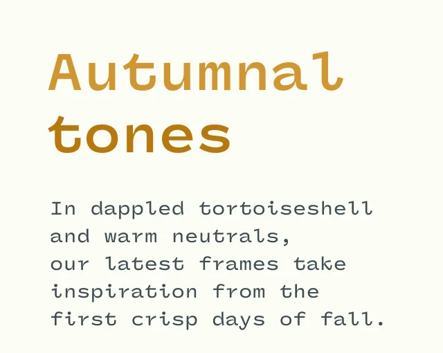 Autumnal Tones