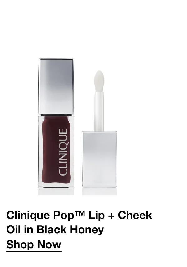 Clinique Pop™ Lip + Cheek Oil in Black Honey | Shop Now