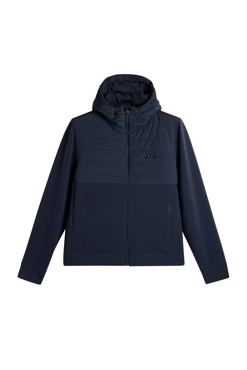 Image of Gage Hybrid Hood Jacket / JL Navy