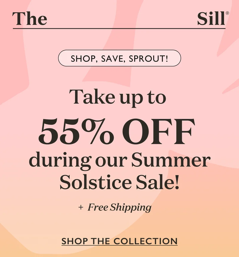 Enjoy up to 55% OFF our Summer Solstice Sale!