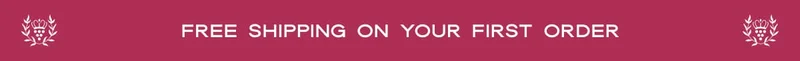 FREE SHIPPING ON YOUR FIRST ORDER