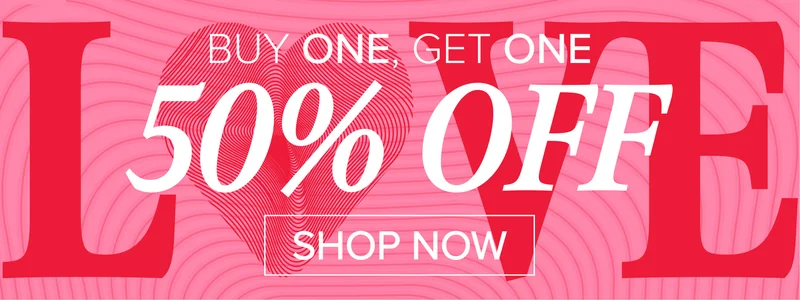 Buy one, get one 50% off