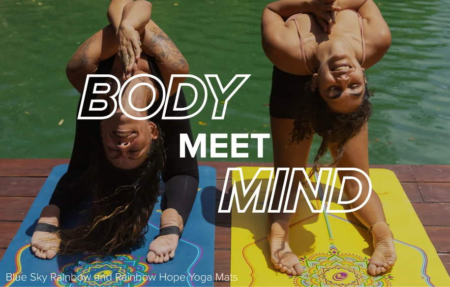 Body meet mind - Rainbow yoga mats