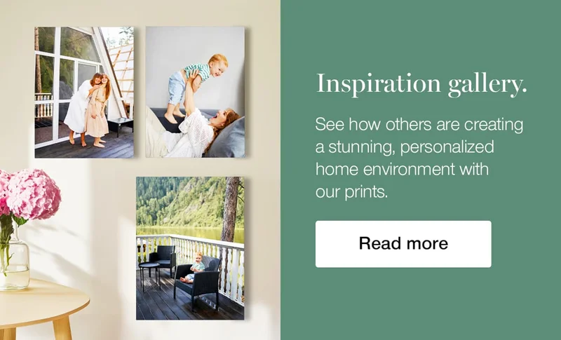 Inspiration gallery. See how others are creating a stunning, personalized home environment with our prints.
