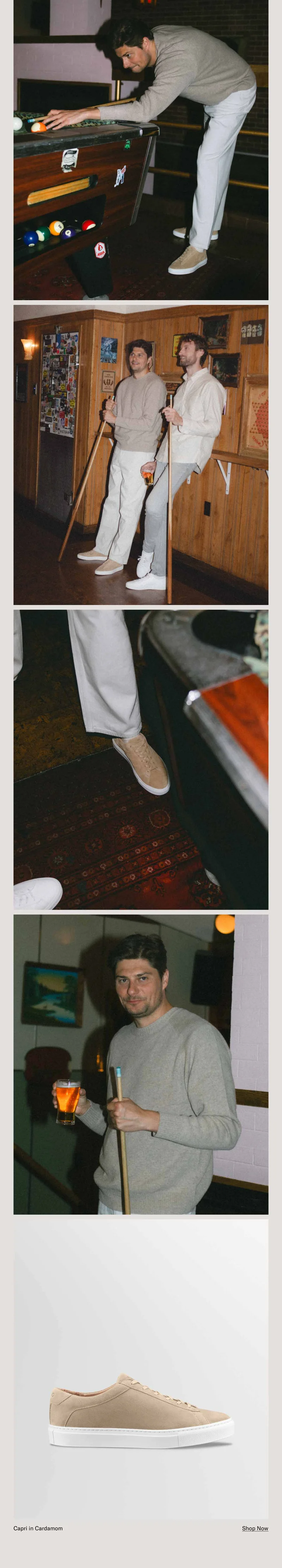 Capri in Cardamom. Shop Now