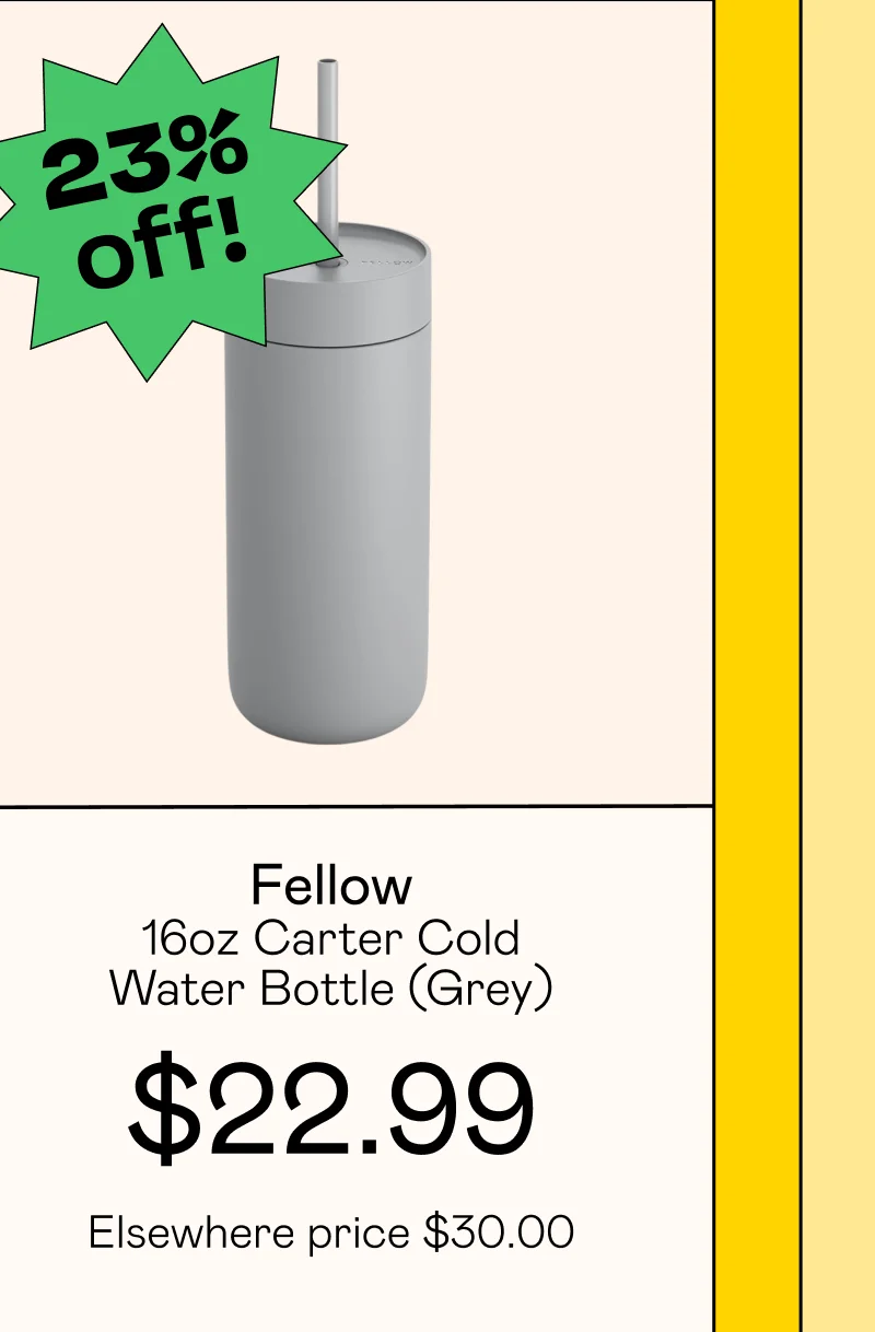 16oz Carter Cold Water Bottle - Grey