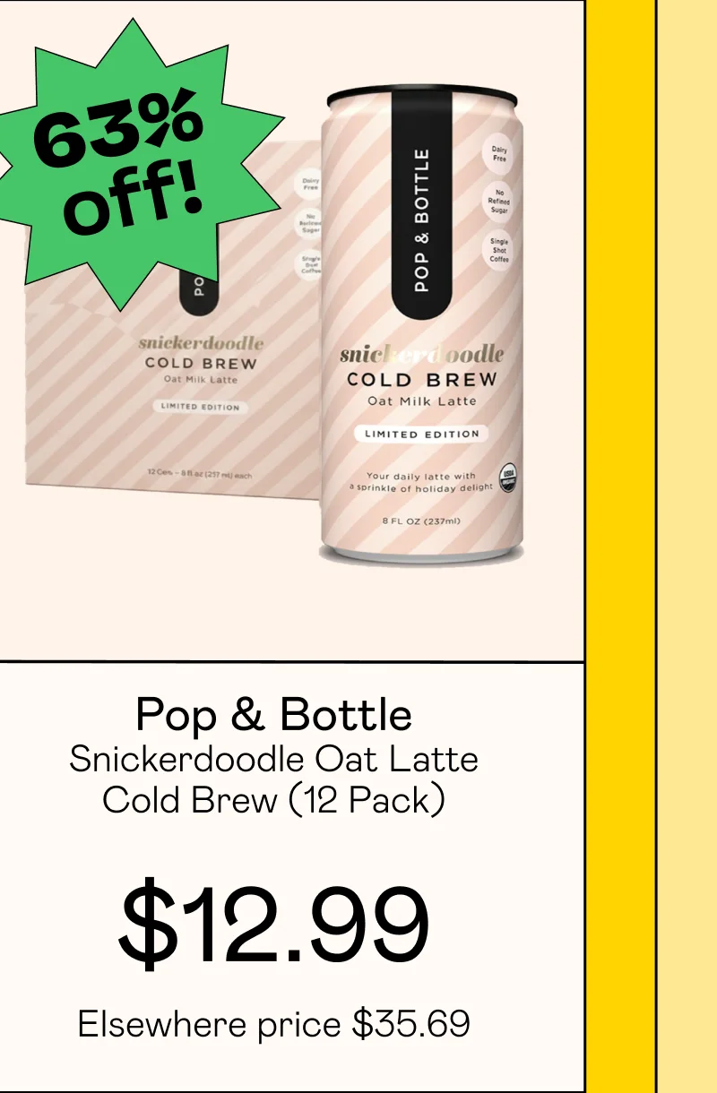 Snickerdoodle Oat Latte Cold Brew (12 Pack)