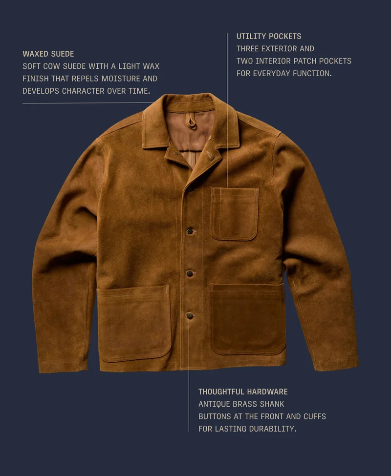Shop The Suede Studio Jacket