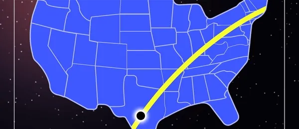 Its path across America