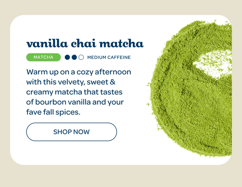 Vanilla chai matcha - Shop now