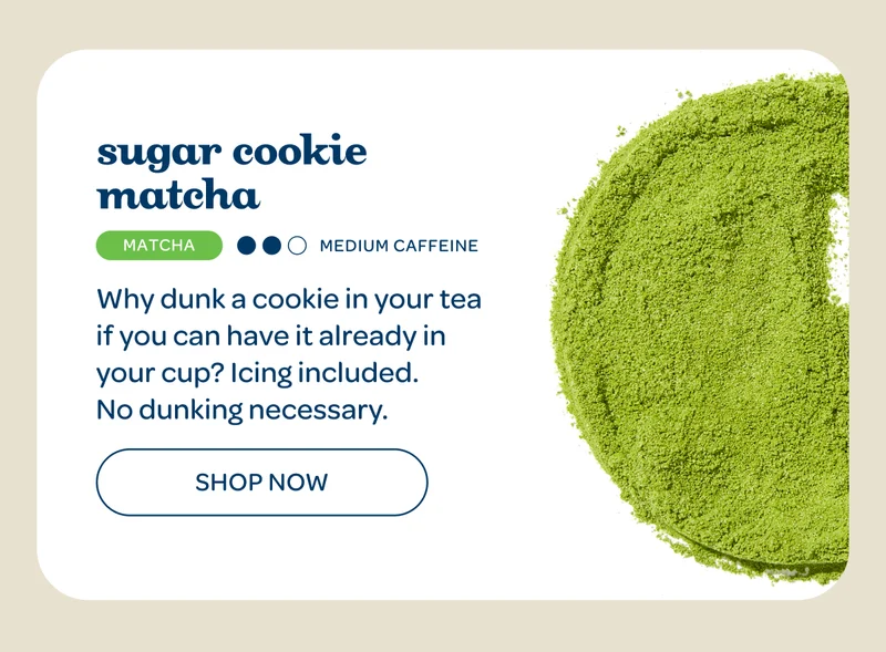 Sugar cookie matcha - Shop now