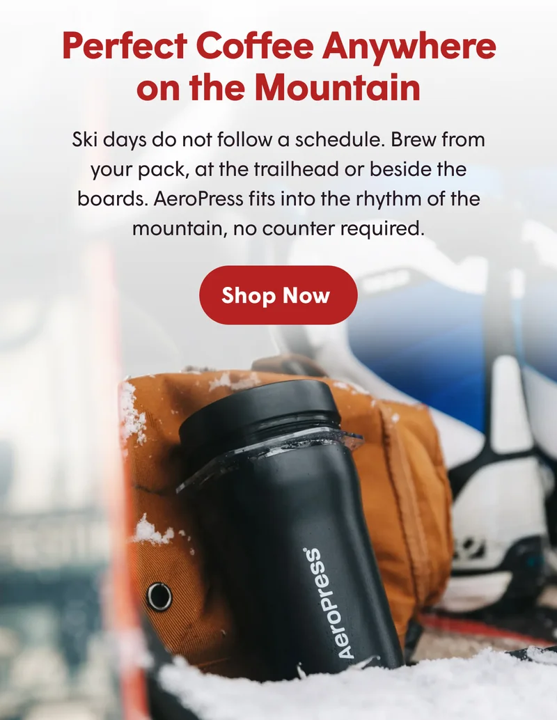 Perfect Coffee Anywhere on the Mountain