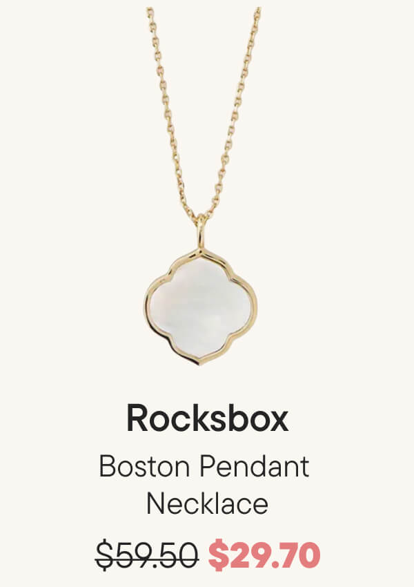 Boston Pendant Necklace