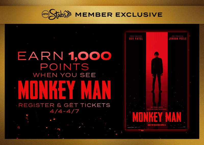 MONKEY MAN Bonus Points
