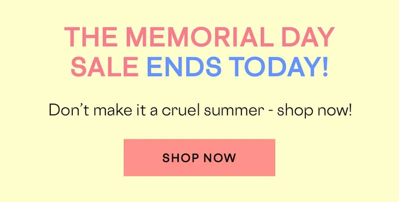 20% Off SITEWIDE is ending soon!