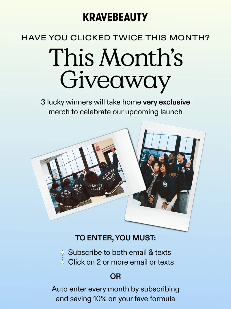 This Month's Giveaway