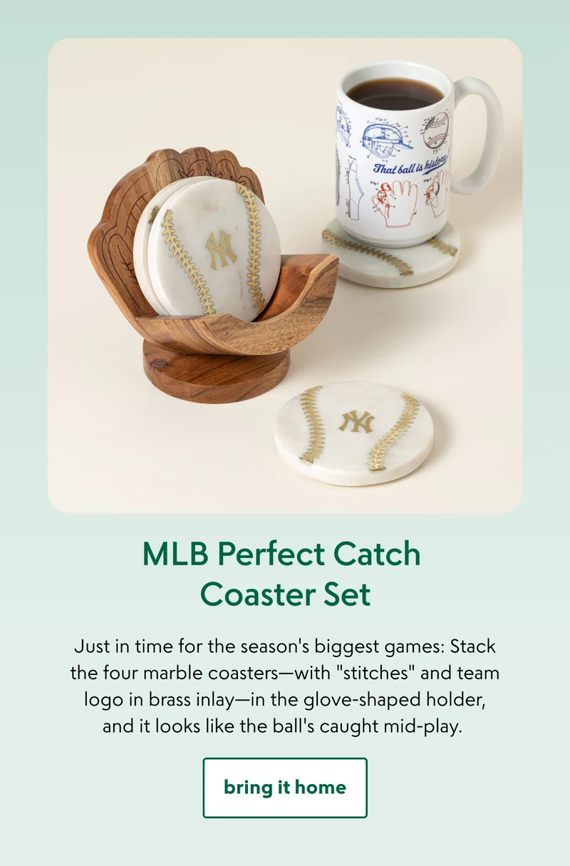 MLB Perfect Catch Coaster Set