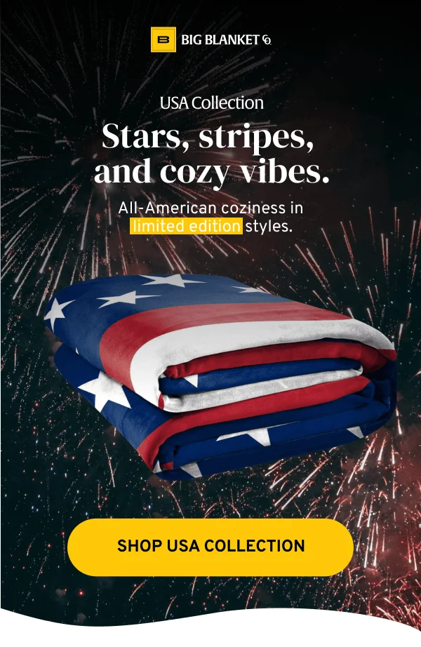 Stars, Stripes and Cozy Vibes — Shop the USA Collection