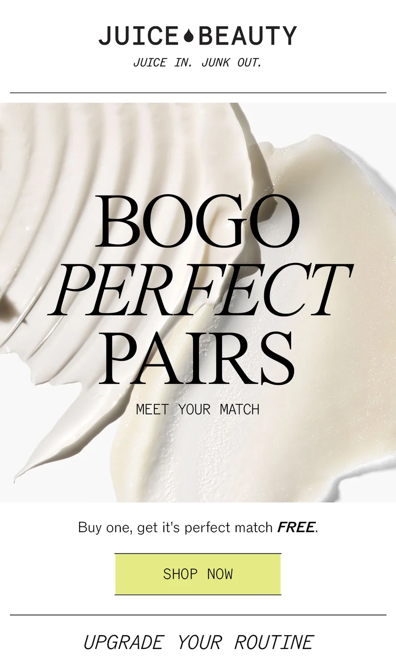 BOGO on Perfect Pairs: Buy One, Get It's Perfect Match Free
