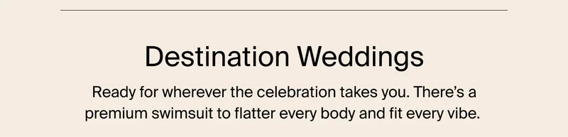 DESTINATION WEDDINGS